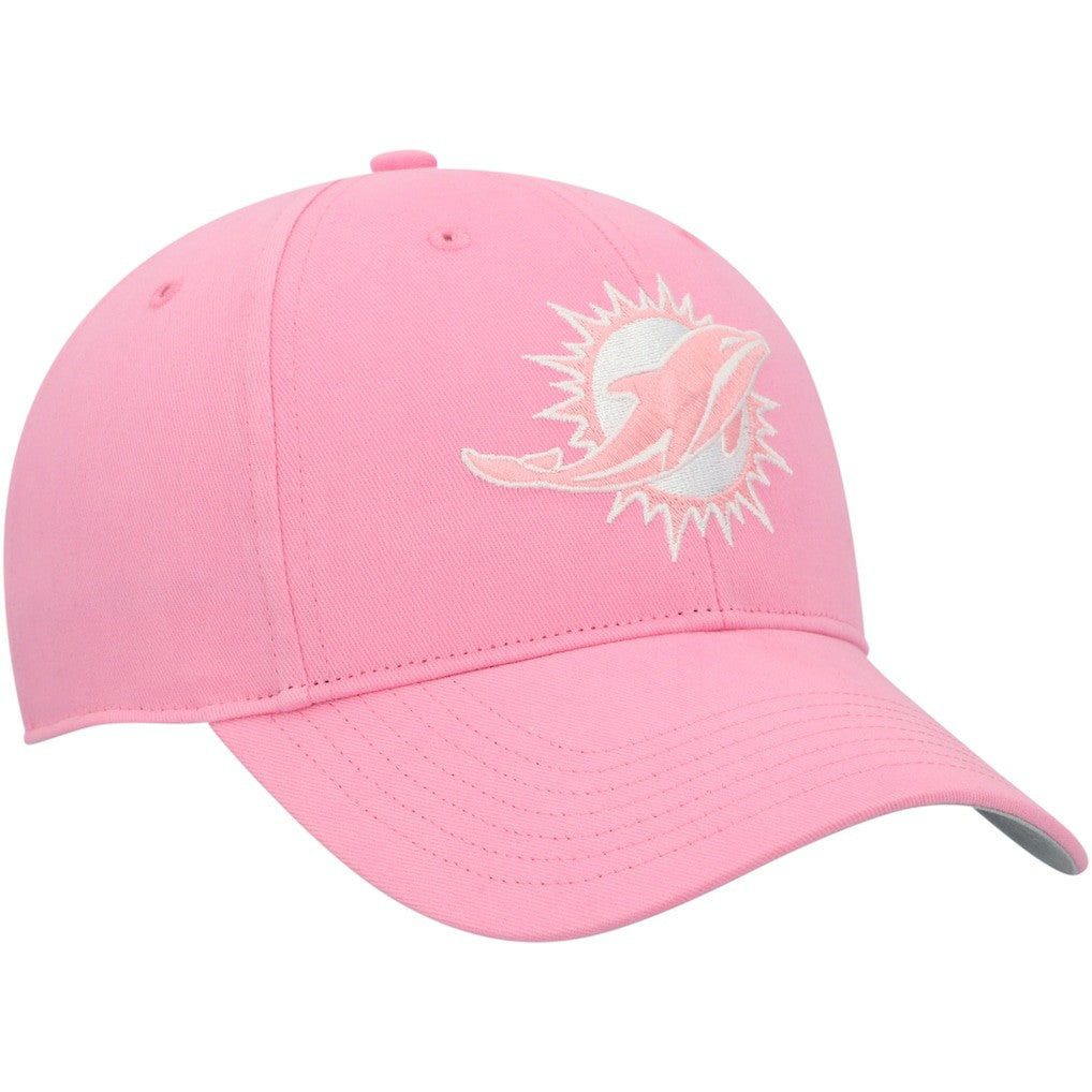 47 brand Miami Dolphins '47 Girls Youth Rose MVP Adjustable Hat Pink
