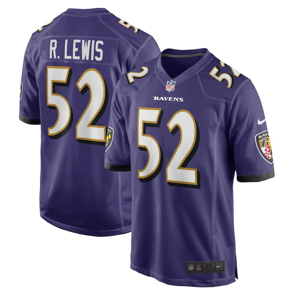Nike Ray Lewis Baltimore Ravens Retired Player Jersey Purple