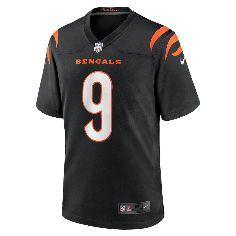 Nike Joe Burrow Cincinnati Bengals Player Game Jersey Black