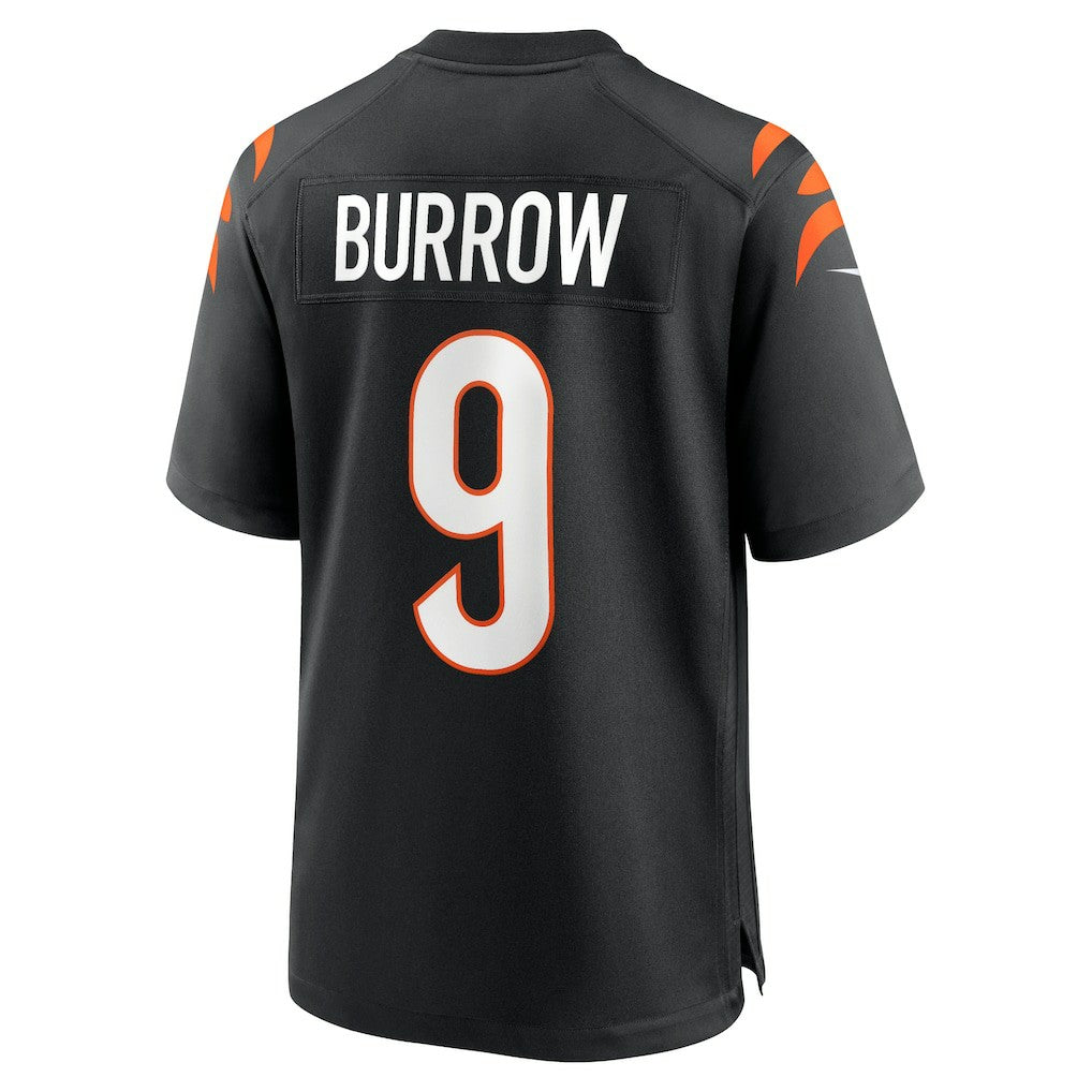 Nike Joe Burrow Cincinnati Bengals Player Game Jersey Black