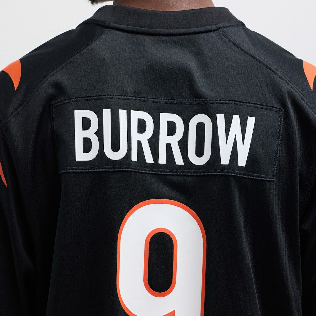 Nike Joe Burrow Cincinnati Bengals Player Game Jersey Black