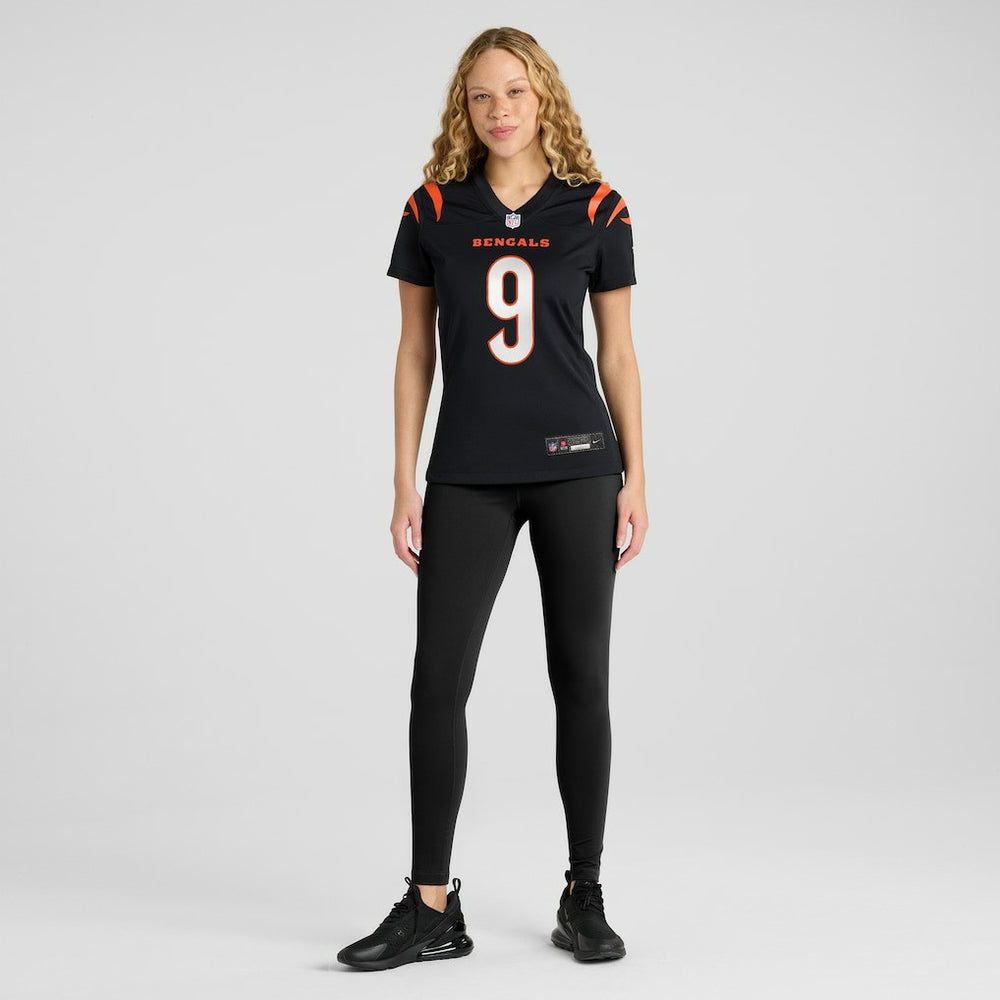 Nike Joe Burrow Cincinnati Bengals Women's Player Game Jersey Black