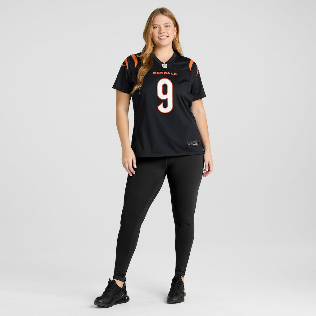 Nike Joe Burrow Cincinnati Bengals Women's Player Game Jersey Black