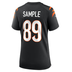 Nike Drew Sample Cincinnati Bengals Women's Game Jersey Black