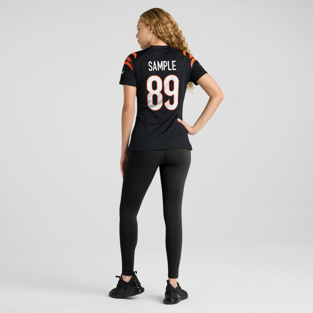 Nike Drew Sample Cincinnati Bengals Women's Game Jersey Black