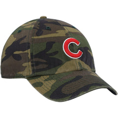 Chicago Cubs '47 Logo Clean Up Adjustable Hat - Camo - 47 brand Online