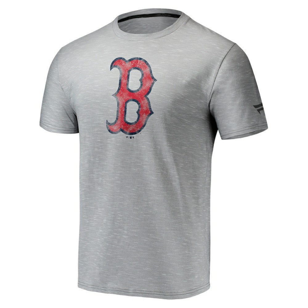 Boston Red Sox Fanatics Team Logo Space-Dye T-Shirt - Gray - Fanatics Sale