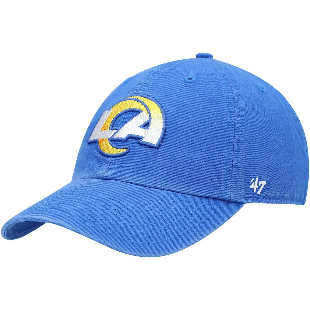 47 brand Los Angeles Rams '47 Clean Up Primary LA Adjustable Hat Royal