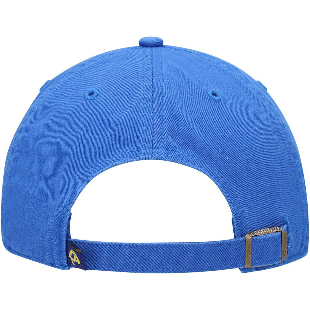 47 brand Los Angeles Rams '47 Clean Up Primary LA Adjustable Hat Royal