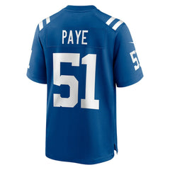 Nike Indianapolis Colts Game Jersey Royal