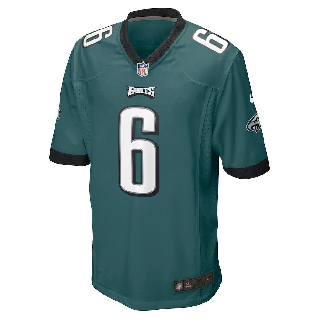 Nike DeVonta Smith Philadelphia Eagles Player Game Jersey Midnight Green