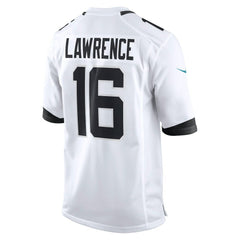 Nike Trevor Lawrence Jacksonville Jaguars White Game Jersey White
