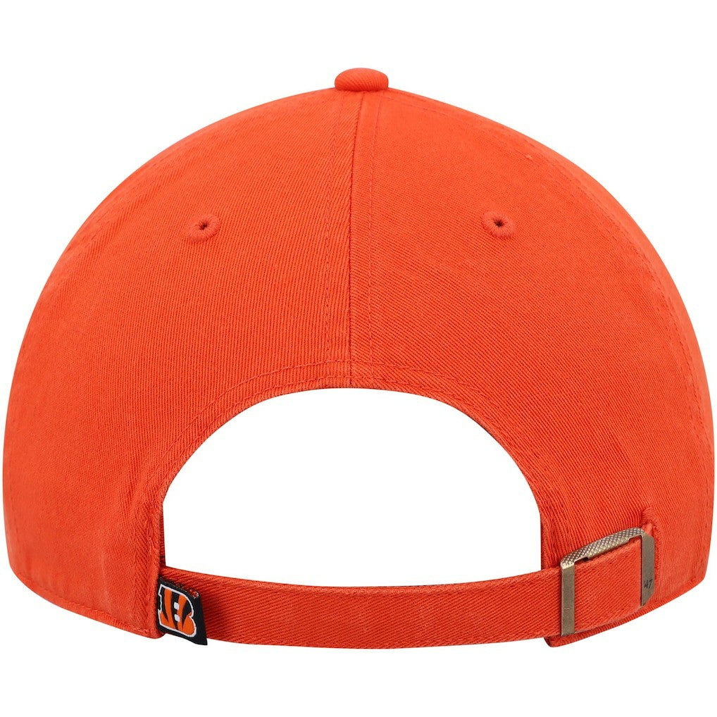 47 brand Cincinnati Bengals '47 Secondary Clean Up Adjustable Hat Orange