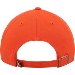 47 brand Cincinnati Bengals '47 Secondary Clean Up Adjustable Hat Orange