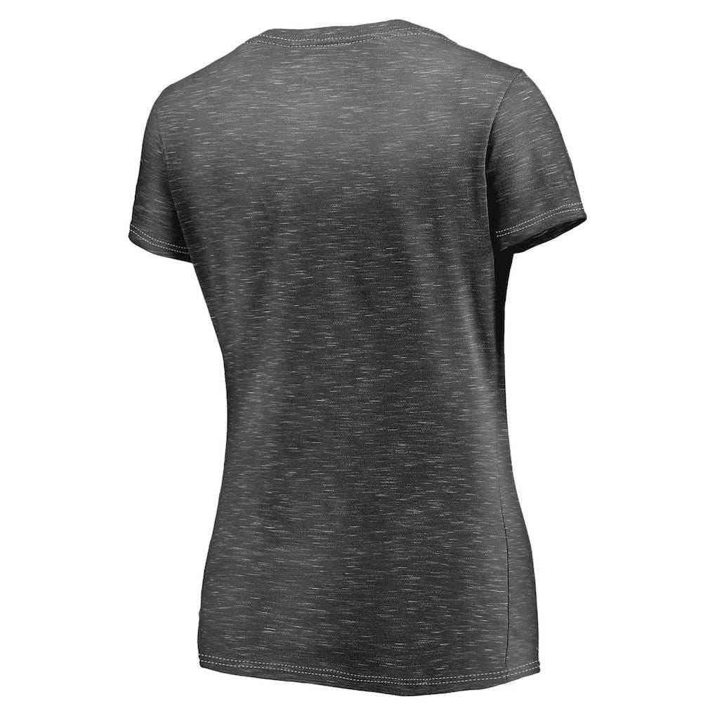 Boston Celtics Women's Double-Fade Space-Dye V-Neck T-Shirt Charcoal | Fanatics Near Me