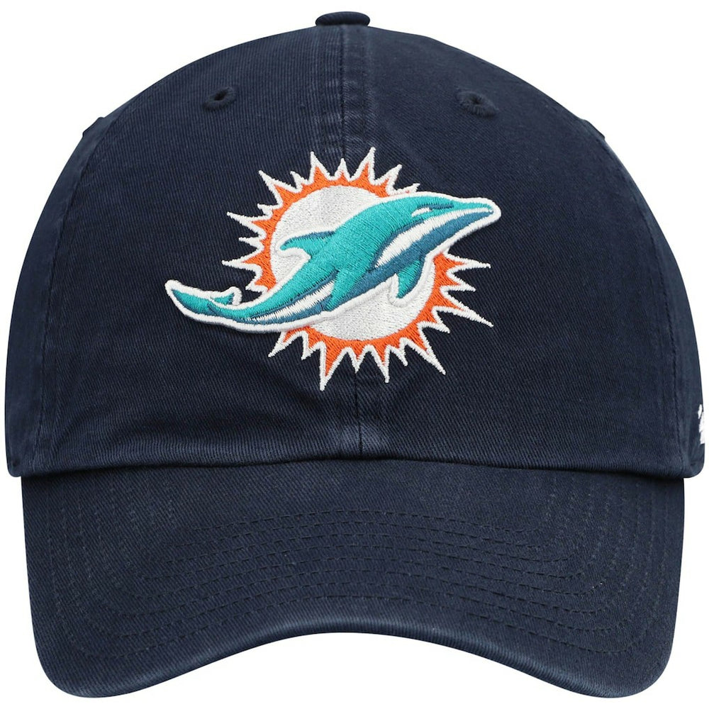 47 brand Miami Dolphins '47 Clean Up Alternate Adjustable Hat Navy
