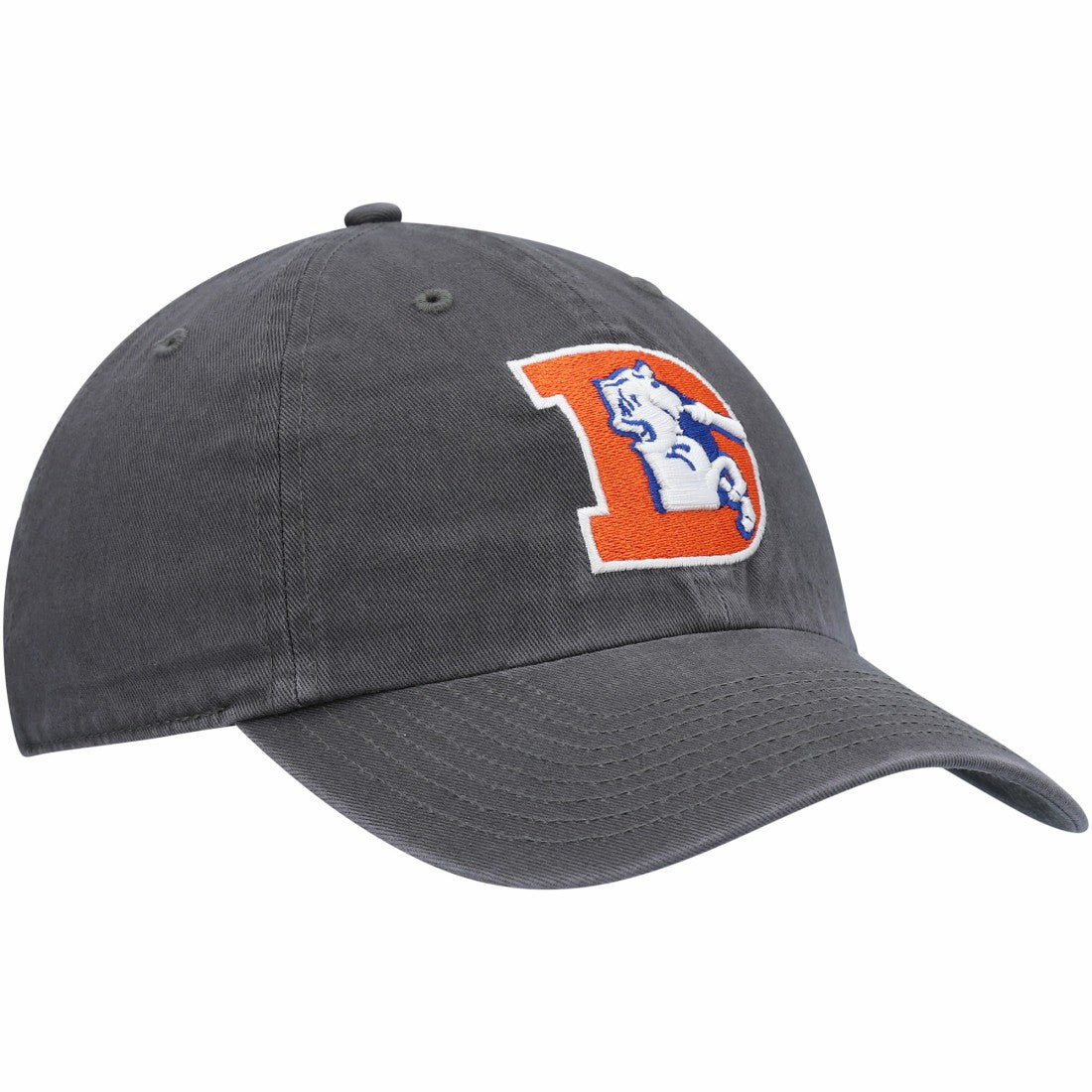 47 brand Denver Broncos '47 Clean Up Adjustable Hat Charcoal