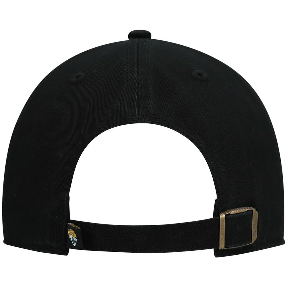 47 brand Jacksonville Jaguars '47 Clean Up Script Adjustable Hat Black