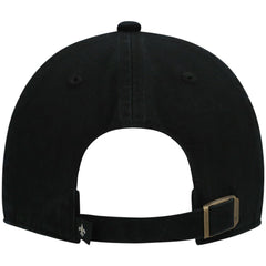 47 brand New Orleans Saints '47 Clean Up Script Adjustable Hat Black
