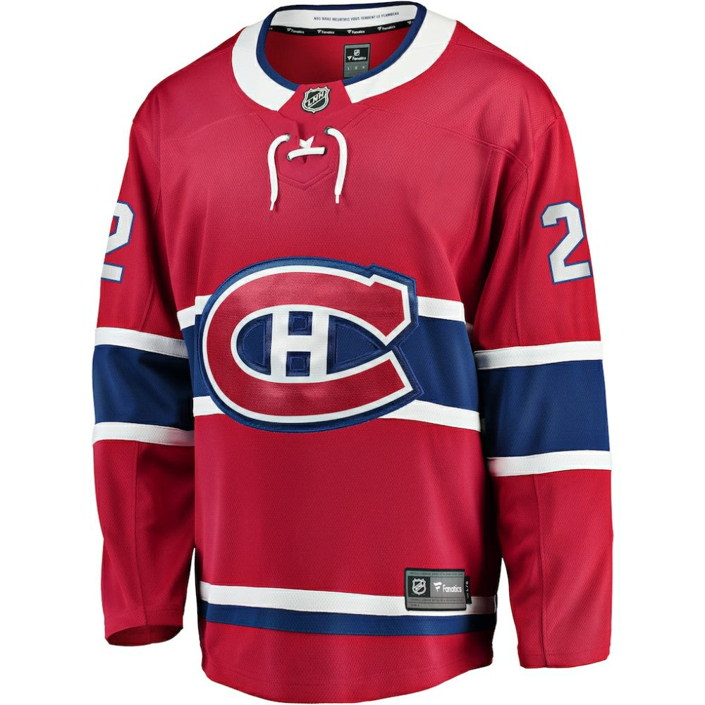 Cole Caufield Montreal Canadiens Fanatics Home Breakaway Replica Jersey - Red - NHL 4302471