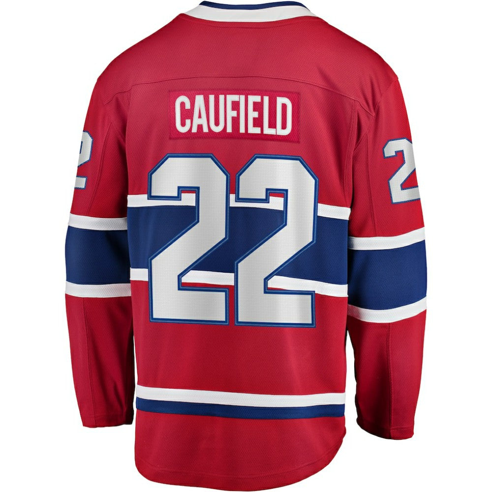 Cole Caufield Montreal Canadiens Fanatics Home Breakaway Replica Jersey - Red - NHL 4302471