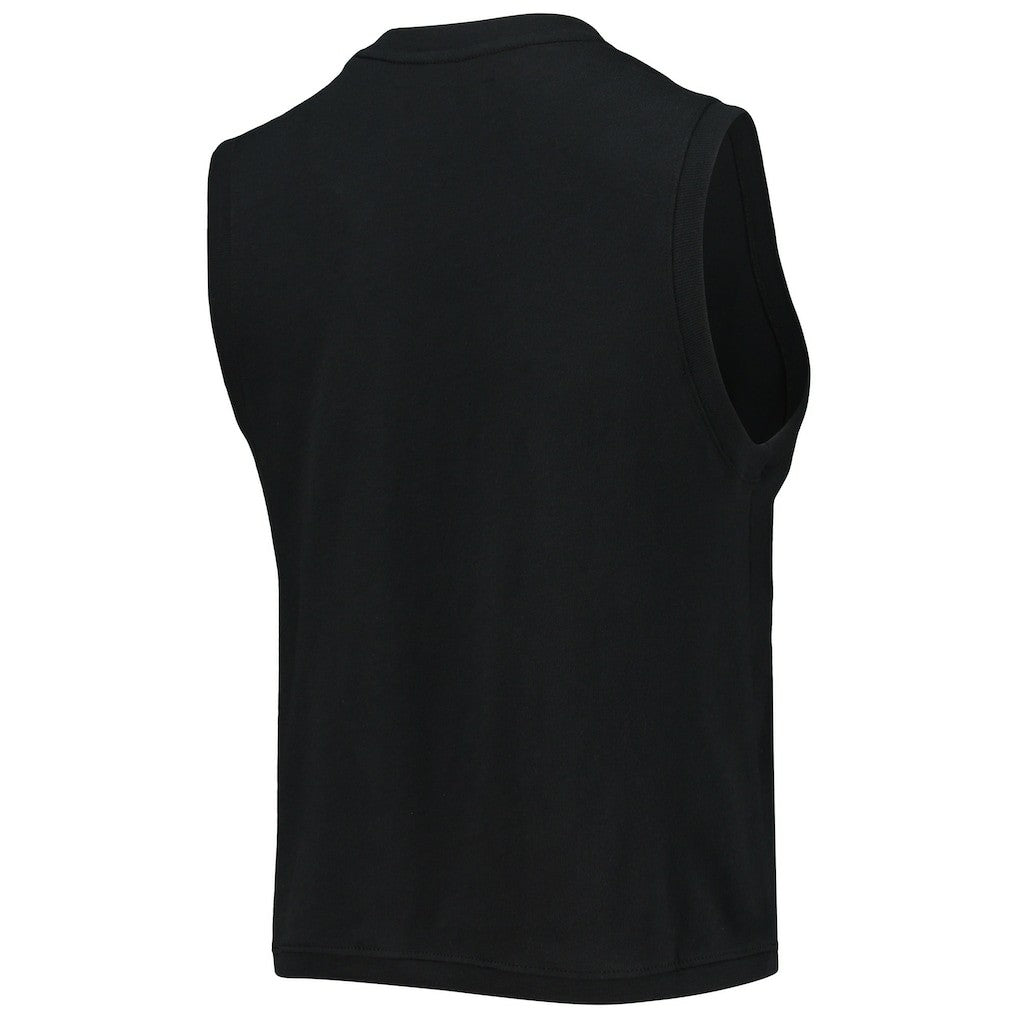 New Orleans Saints Junk Food Women's Rib Ranger Muscle Tank Top Black