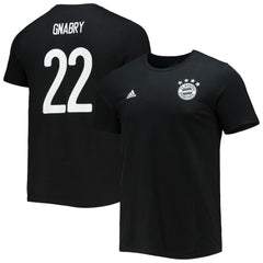 Serge Gnabry Bayern Munich Amplifier Name & Number T-Shirt Black - Adidas Discount