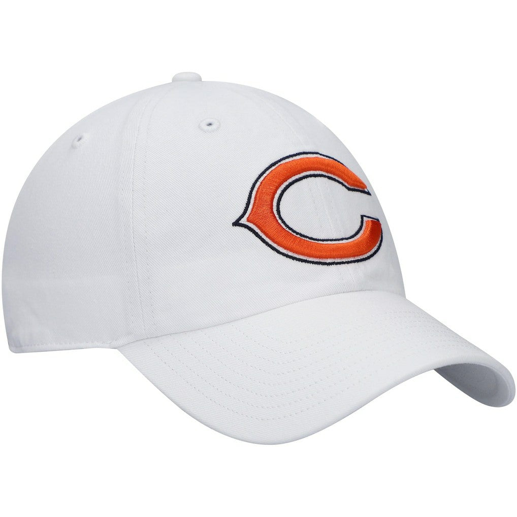 47 brand Chicago Bears '47 Logo Clean Up Adjustable Hat White