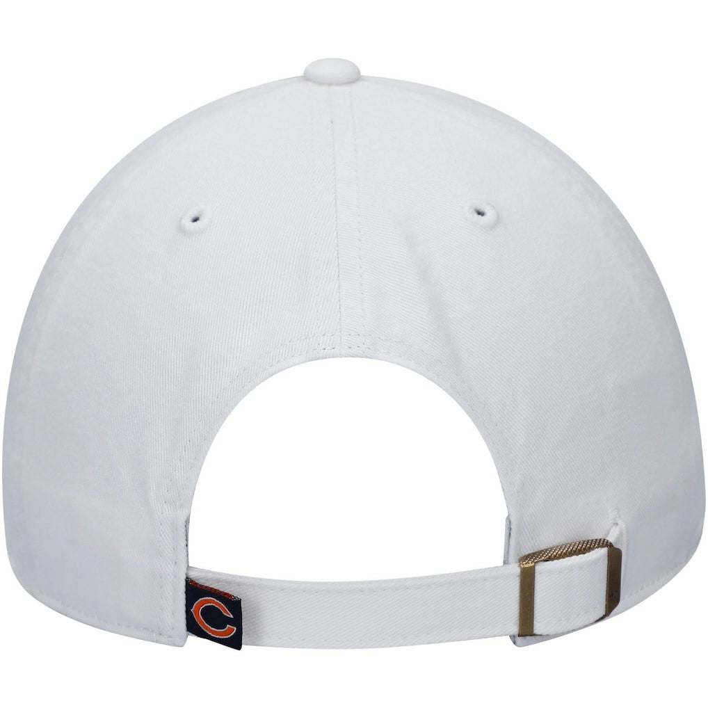 47 brand Chicago Bears '47 Logo Clean Up Adjustable Hat White