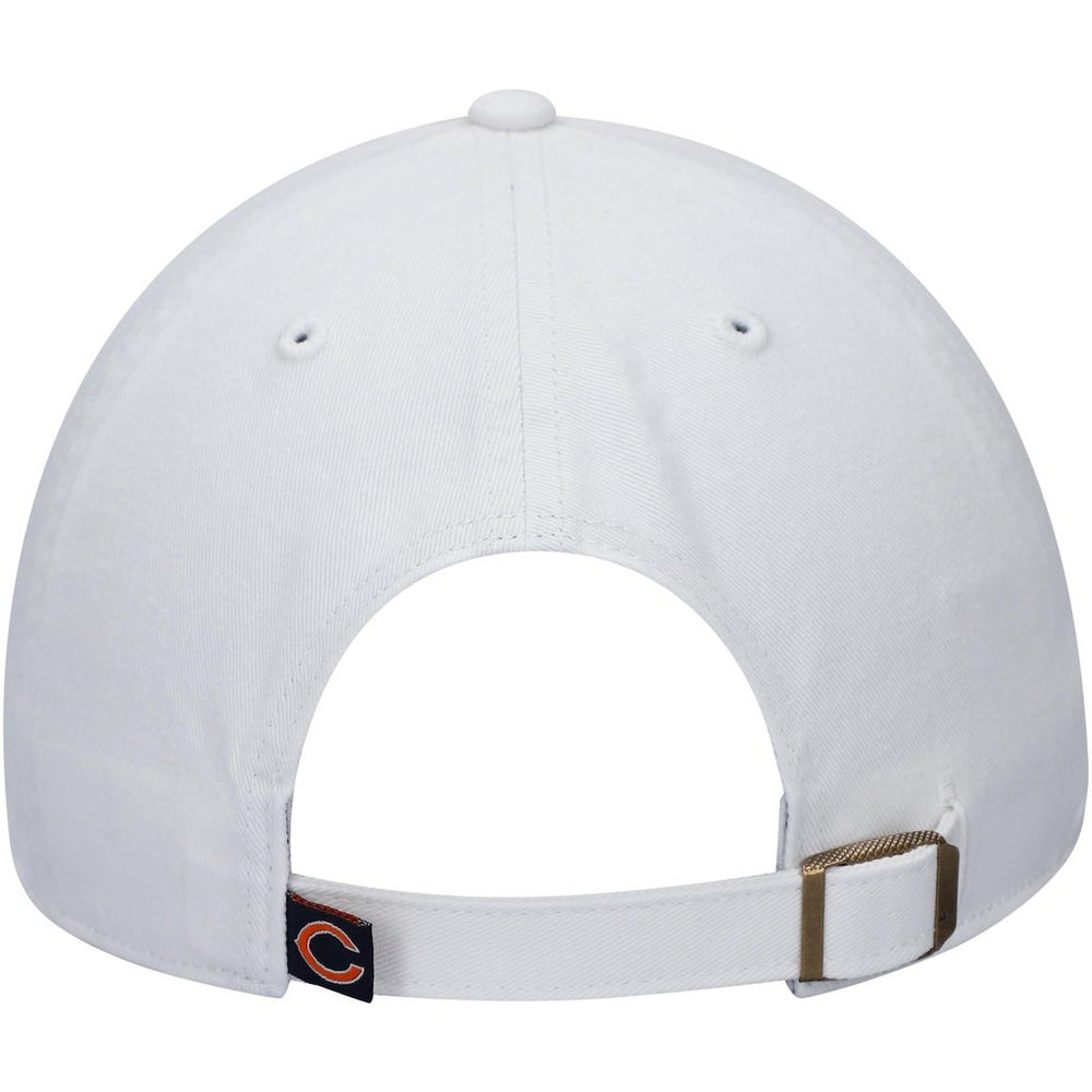 47 brand Chicago Bears '47 Logo Clean Up Adjustable Hat White