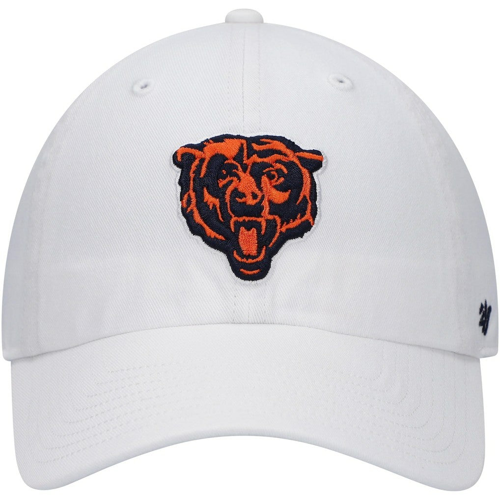 47 brand Chicago Bears '47 Team Clean Up Adjustable Hat White