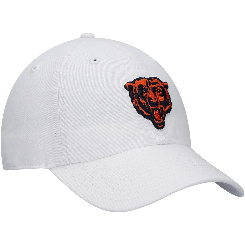 47 brand Chicago Bears '47 Team Clean Up Adjustable Hat White