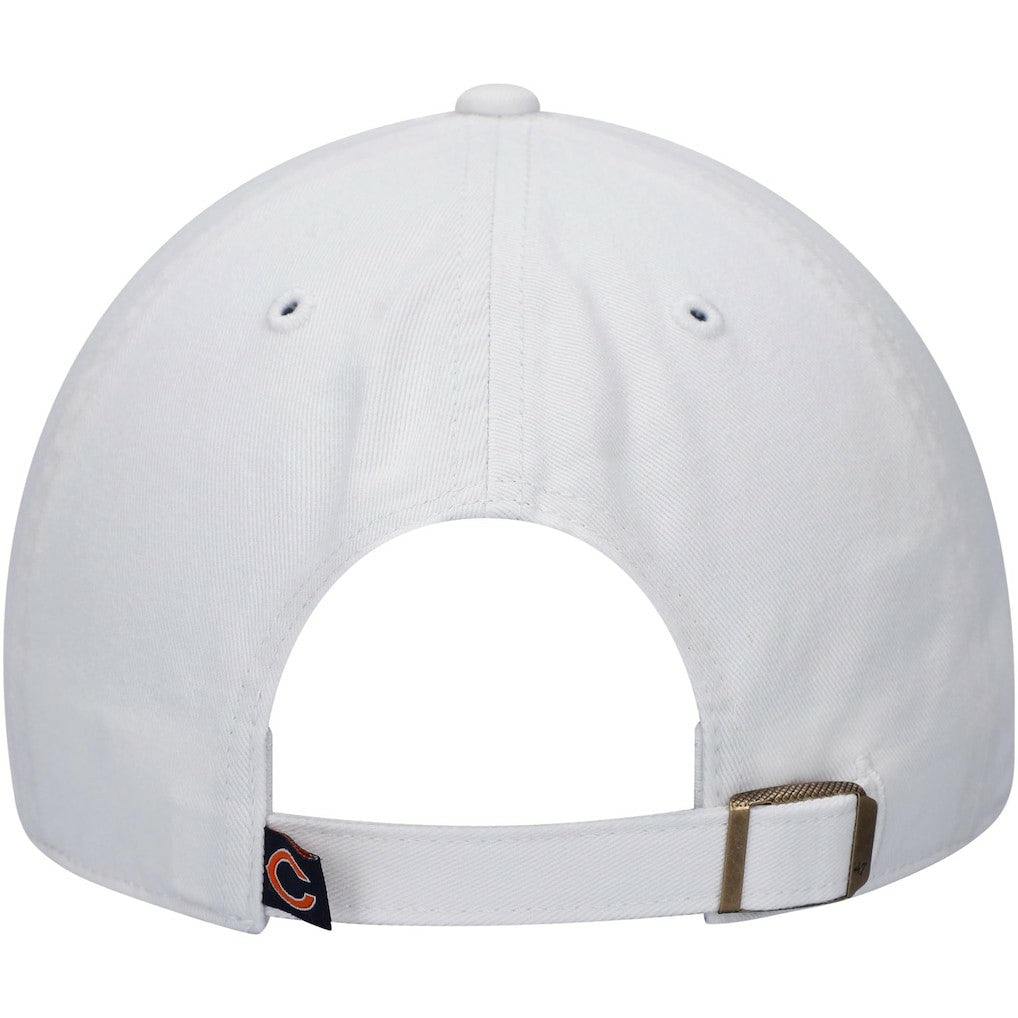 47 brand Chicago Bears '47 Team Clean Up Adjustable Hat White