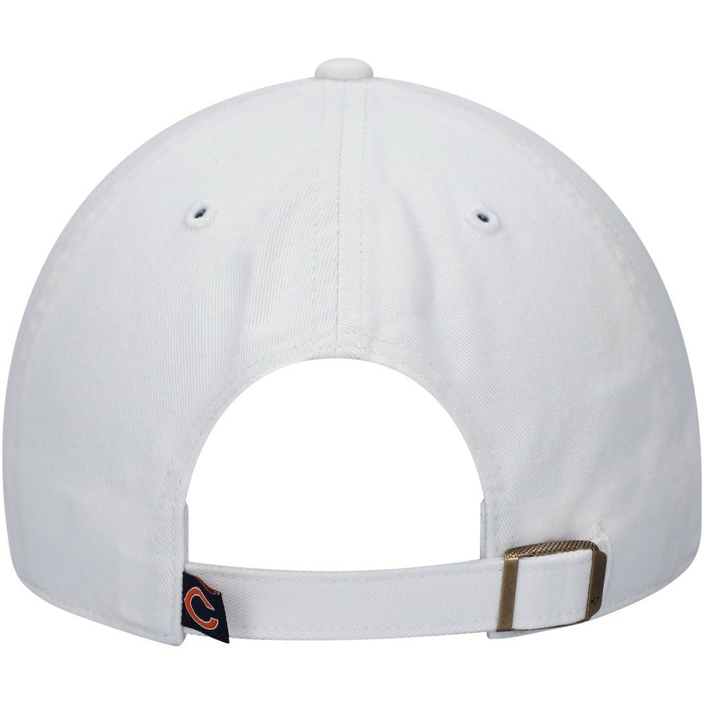 47 brand Chicago Bears '47 Team Clean Up Adjustable Hat White