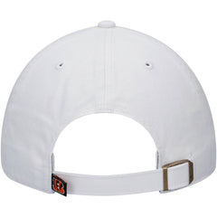 47 brand Cincinnati Bengals '47 Clean Up Adjustable Hat White
