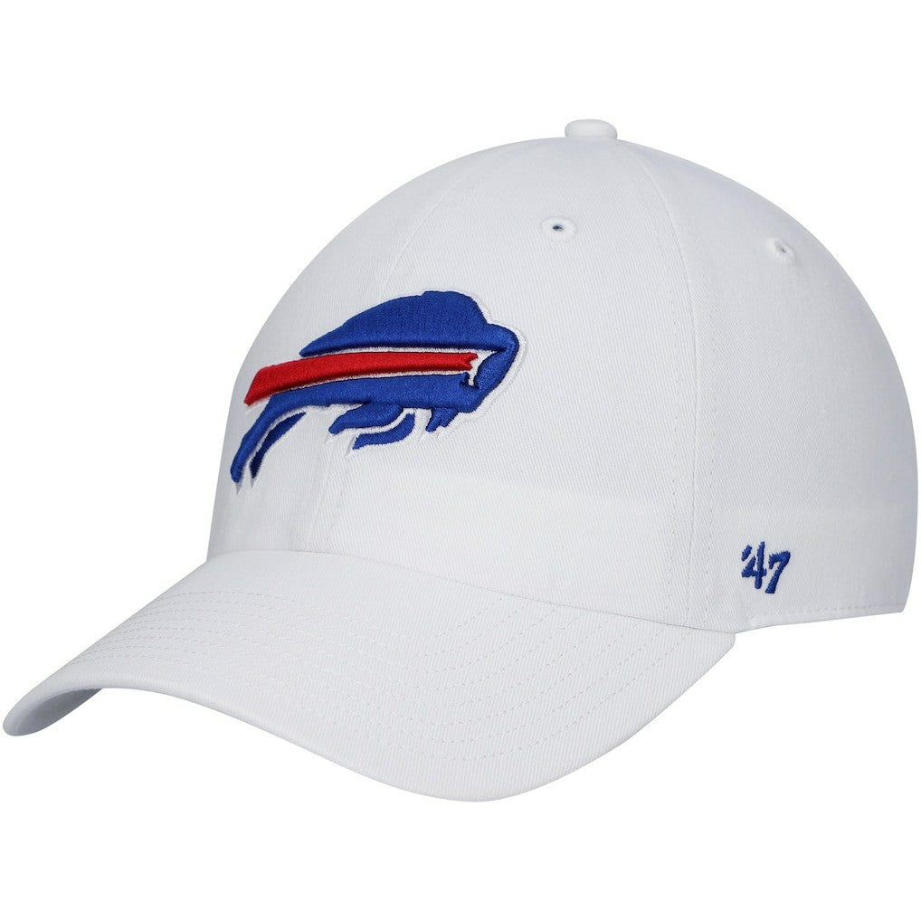 47 brand Buffalo Bills '47 Logo Clean Up Adjustable Hat White