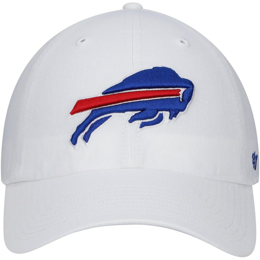 47 brand Buffalo Bills '47 Logo Clean Up Adjustable Hat White