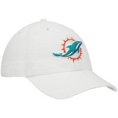 47 brand Miami Dolphins '47 Clean Up Adjustable Hat White