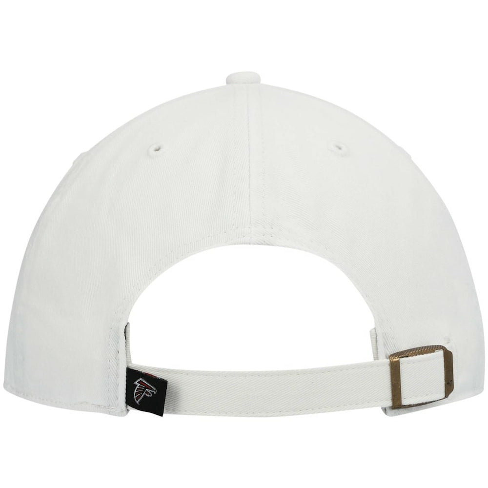 47 brand Atlanta Falcons '47 Clean Up Adjustable Hat White