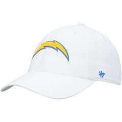 47 brand Los Angeles Chargers '47 Clean Up Adjustable Hat White