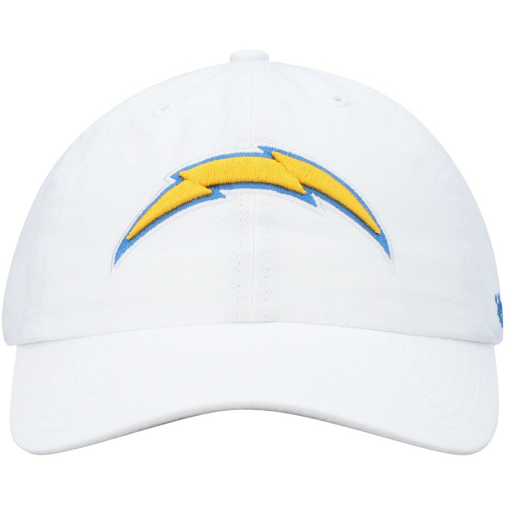 47 brand Los Angeles Chargers '47 Clean Up Adjustable Hat White