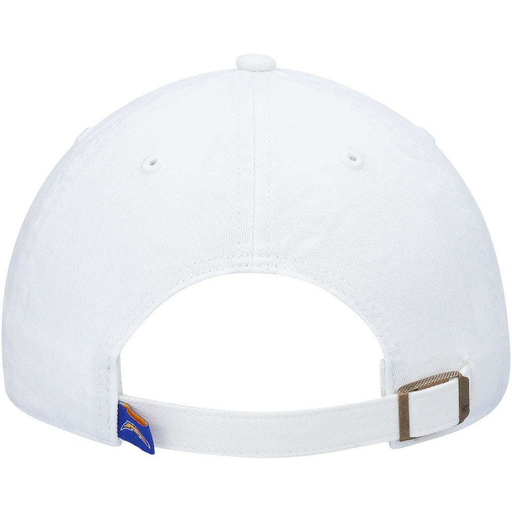 47 brand Los Angeles Chargers '47 Clean Up Adjustable Hat White