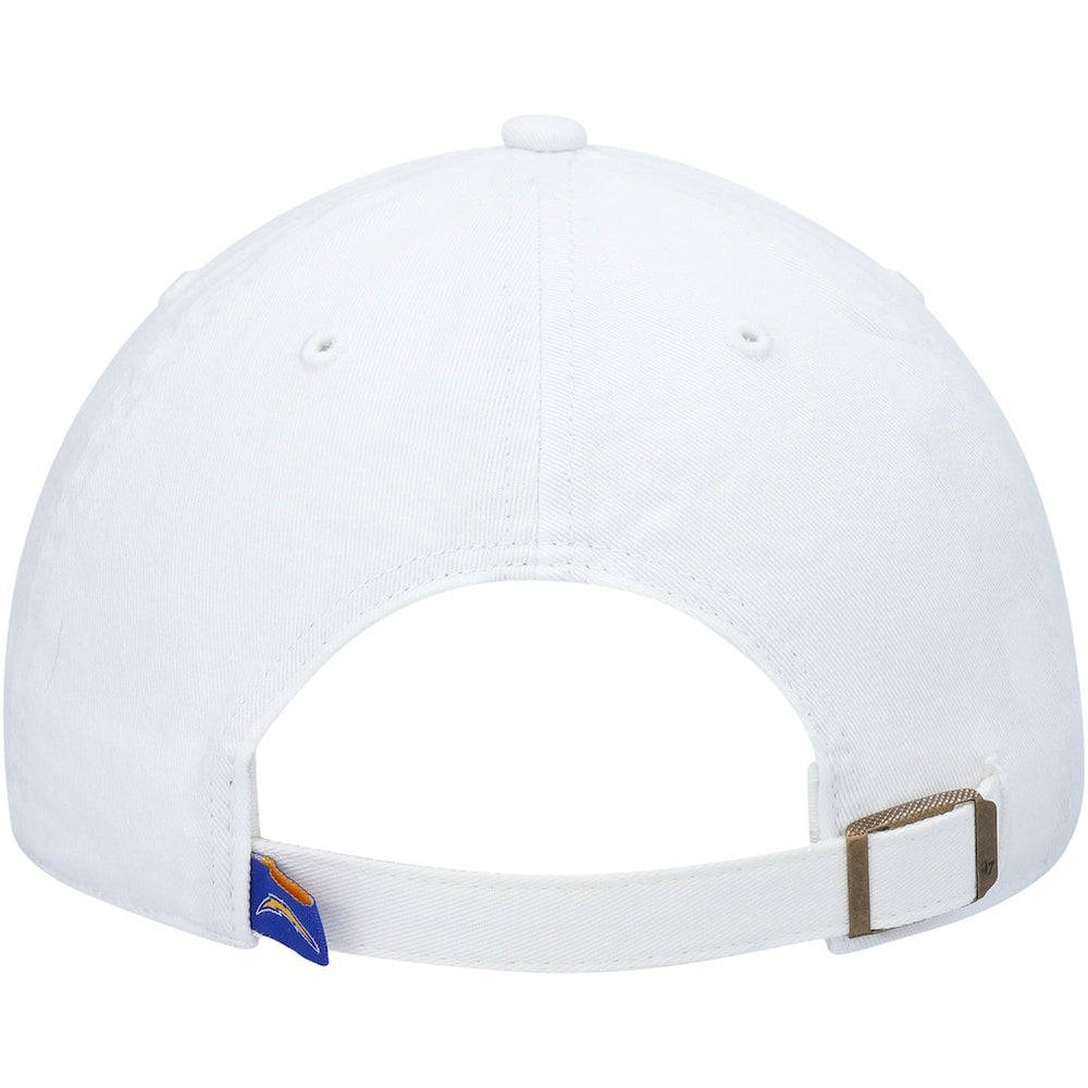47 brand Los Angeles Chargers '47 Clean Up Adjustable Hat White