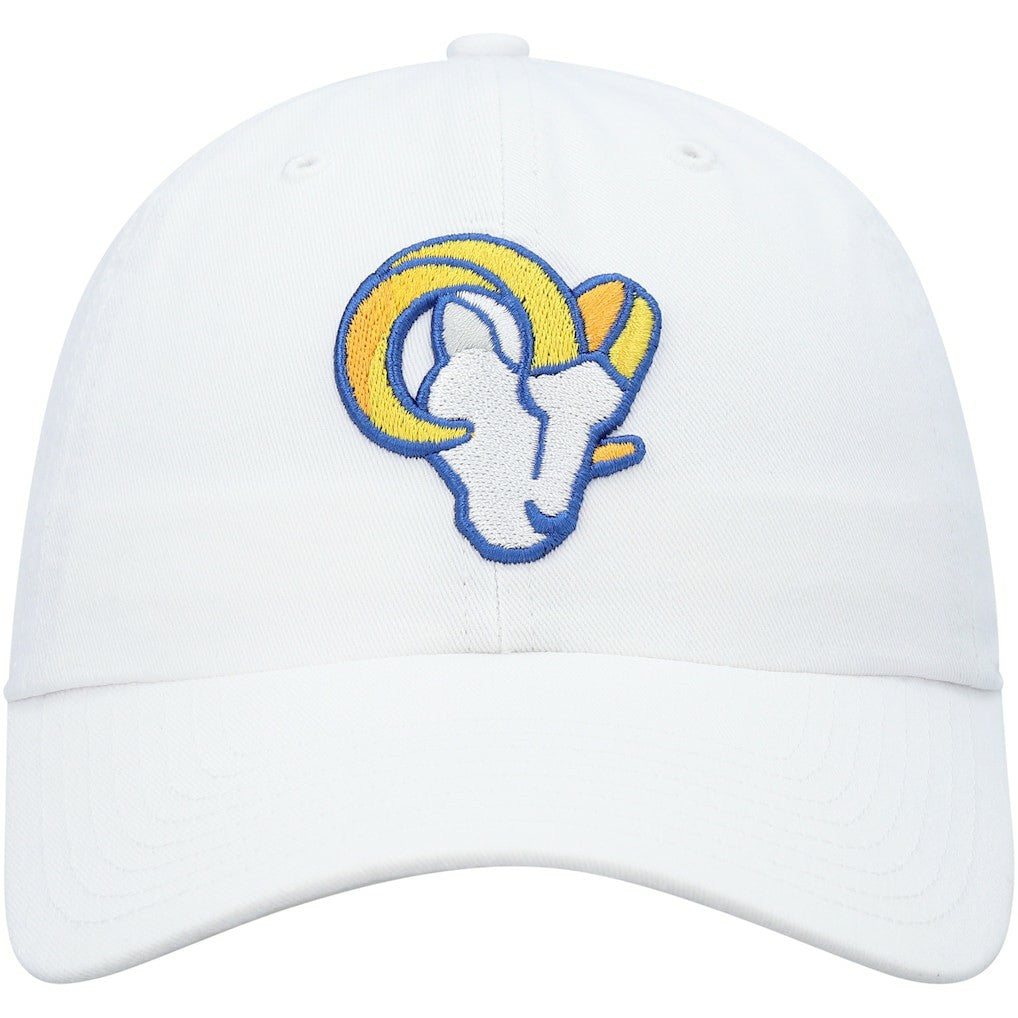 47 brand Los Angeles Rams '47 Logo Clean Up Adjustable Hat White