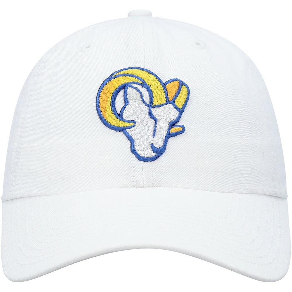 47 brand Los Angeles Rams '47 Logo Clean Up Adjustable Hat White