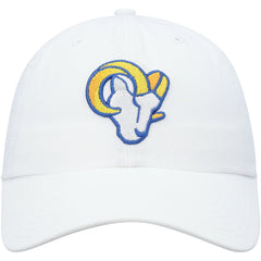 47 brand Los Angeles Rams '47 Logo Clean Up Adjustable Hat White