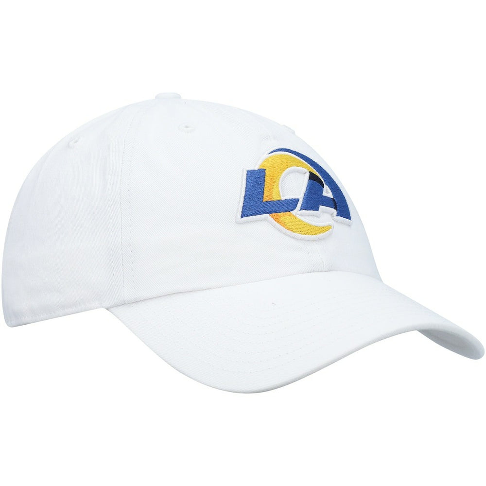 47 brand Los Angeles Rams '47 Logo Clean Up Adjustable Hat White