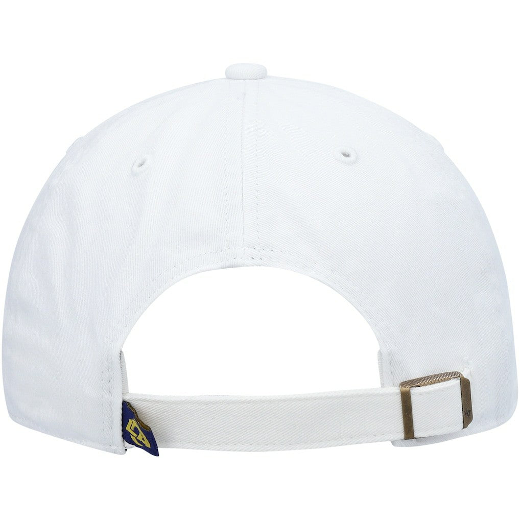 47 brand Los Angeles Rams '47 Logo Clean Up Adjustable Hat White