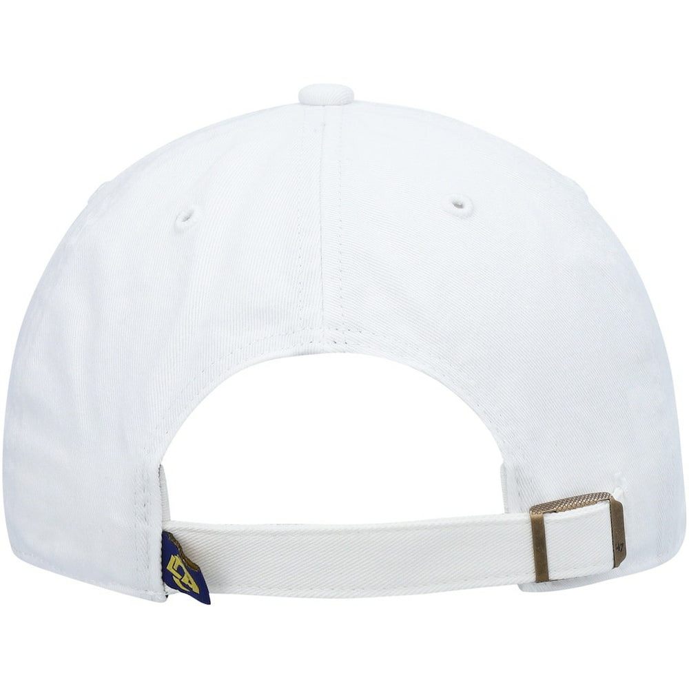 47 brand Los Angeles Rams '47 Logo Clean Up Adjustable Hat White