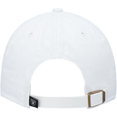 47 brand Las Vegas Raiders '47 Clean Up Adjustable Hat White